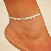 Bohemia Gold Color Chain Ankle Bracelet /Butterfly Charm